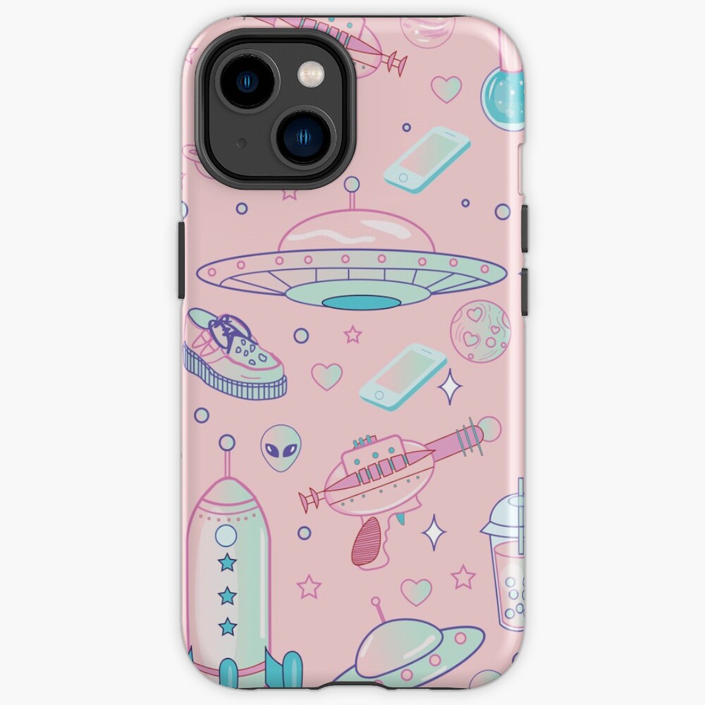 Galaxy Babe Pattern iPhone Case
