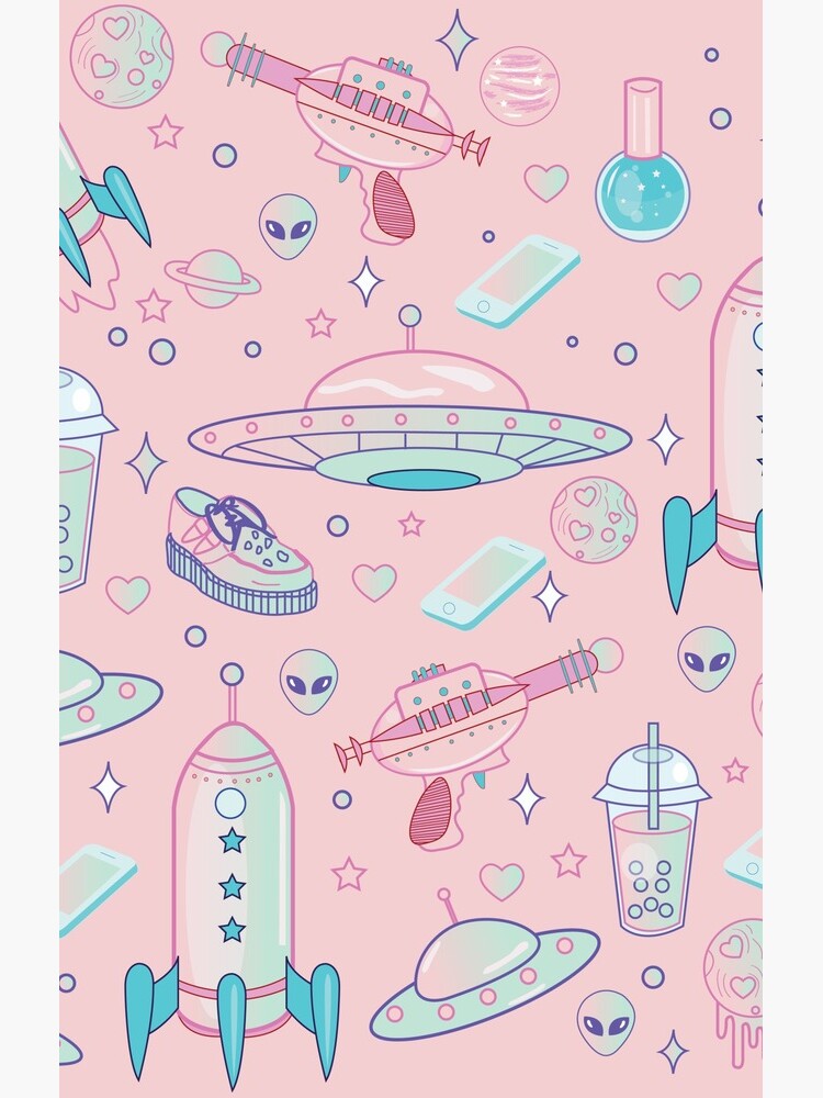 Galaxy Babe Pattern by lunaelizabeth