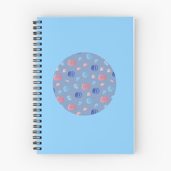 Item preview, Chinese Lanterns on Light Blue designed and sold by Elena Simonova.