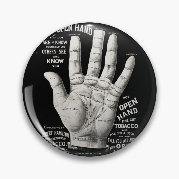 Item preview, Palm Reading Chart designed and sold by Alema Art.