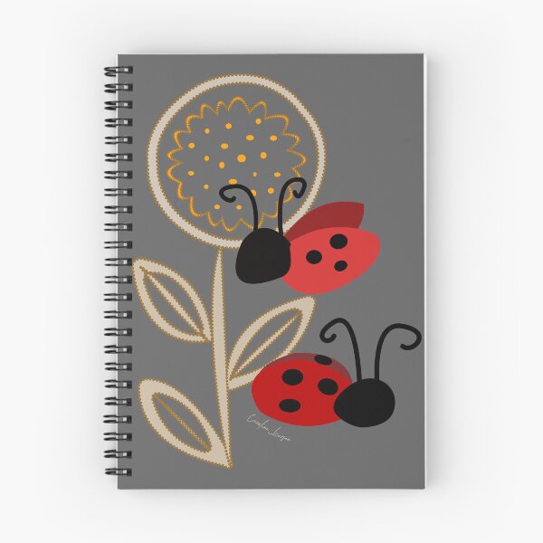 Item preview, English Country Garden with Cute Ladybird Ladybug.  Caroline Laursen original designed and sold by Caroline Laursen.
