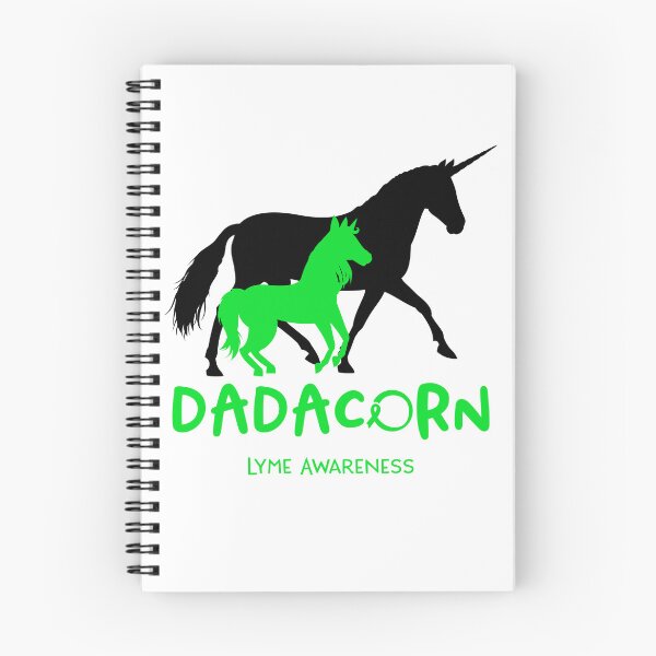 Item preview, Lyme Awareness Dad Unicorn Dadacorn Support Lyme Warrior  designed and sold by RunningShop.