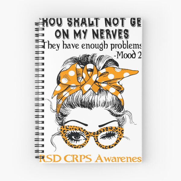 Item preview, RSD CRPS Awareness - Thou Shalt Not Get On My Nerves they have enough problems designed and sold by Aaron309.