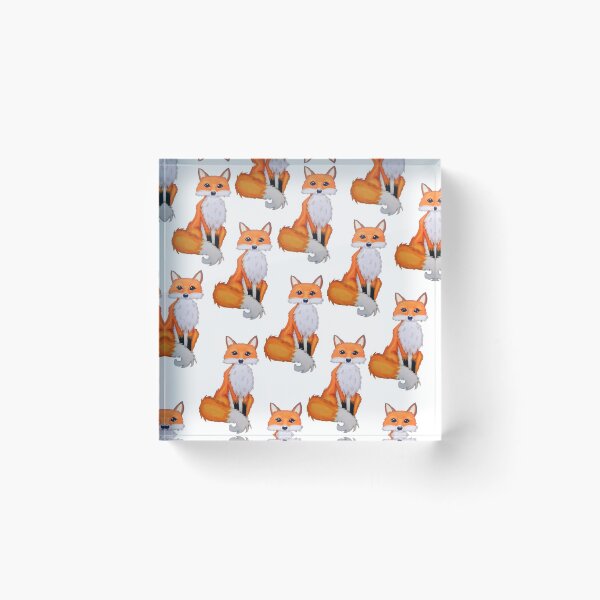 Item preview, Cute Fox print designed and sold by -Lumisa-Design-.