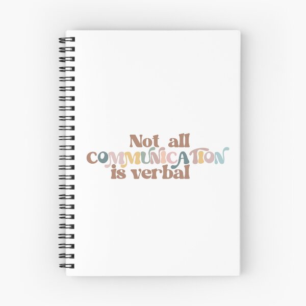 Item preview, Not all Communication is Verbal designed and sold by PoppyandSage.