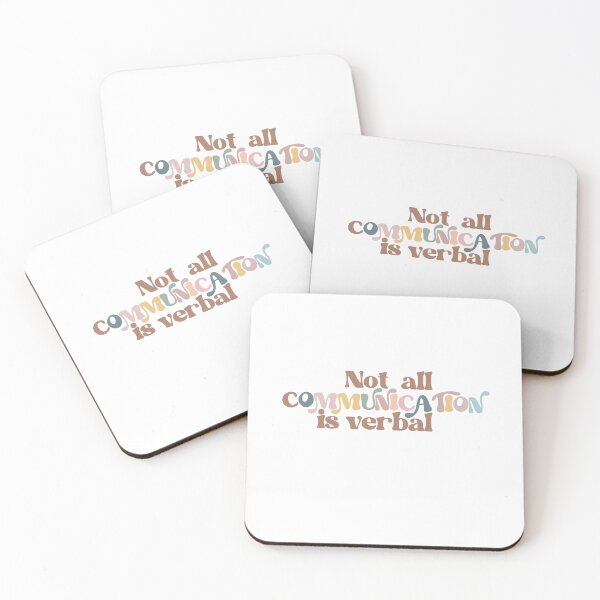 Item preview, Not all Communication is Verbal designed and sold by PoppyandSage.