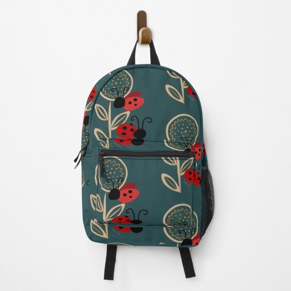Item preview, English Country Garden with Cute Ladybird Ladybug. Caroline Laursen original designed and sold by Caroline Laursen.