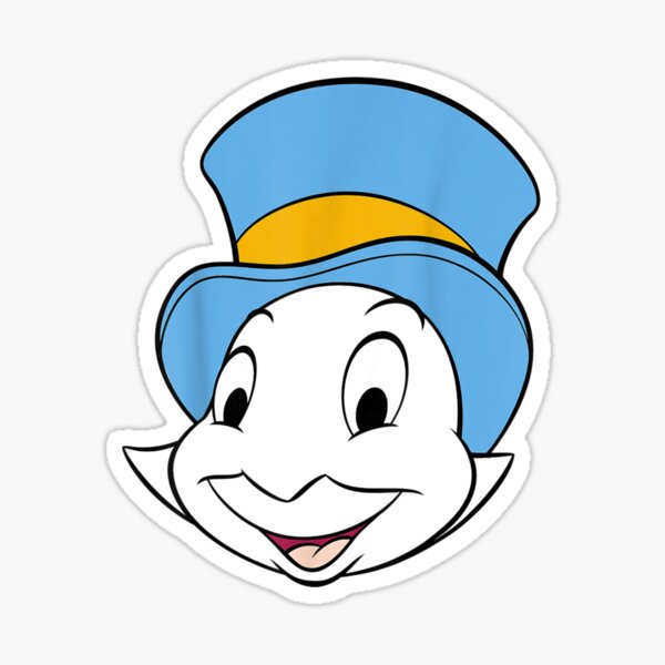 Item preview, Pinocchio Jiminy Cricket Big Face  designed and sold by CarolRogan.