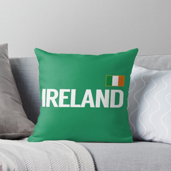 Item preview, Bandera de fútbol irlandesa del equipo nacional de Irlanda designed and sold by pixeljamz.