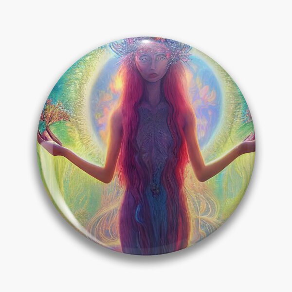 Item preview, Mother Earth Goddess Gaia designed and sold by fairytailsaiart.