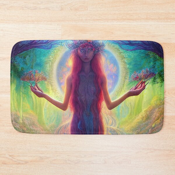 Item preview, Mother Earth Goddess Gaia designed and sold by fairytailsaiart.