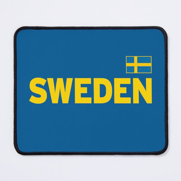 Item preview, Sweden National Team Swedish Soccer Flag designed and sold by pixeljamz.