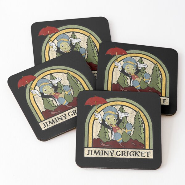 Item preview, Pinocchio Jiminy Cricket Established 1940  designed and sold by CarolRogan.