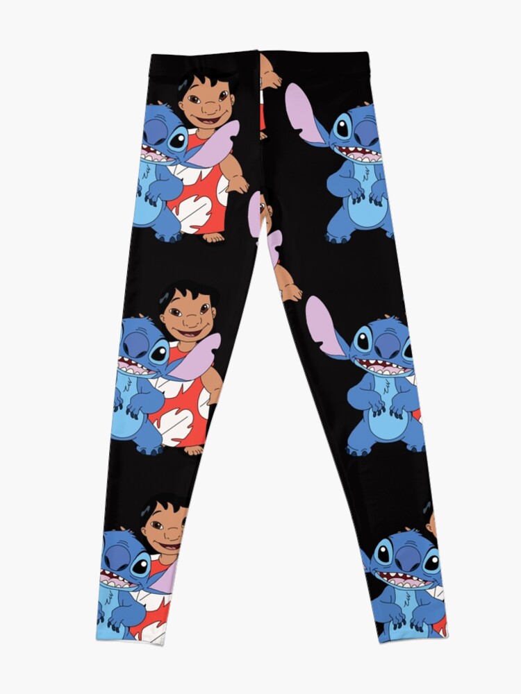 Disover Lilo and stitch disney characters  Sticker Leggings