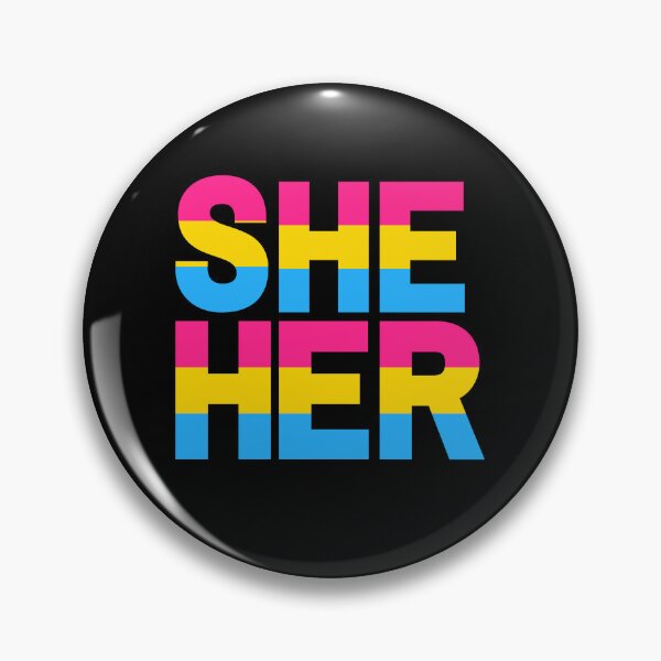 Item preview, She/Her and Pan! designed and sold by turnipjoestudio.