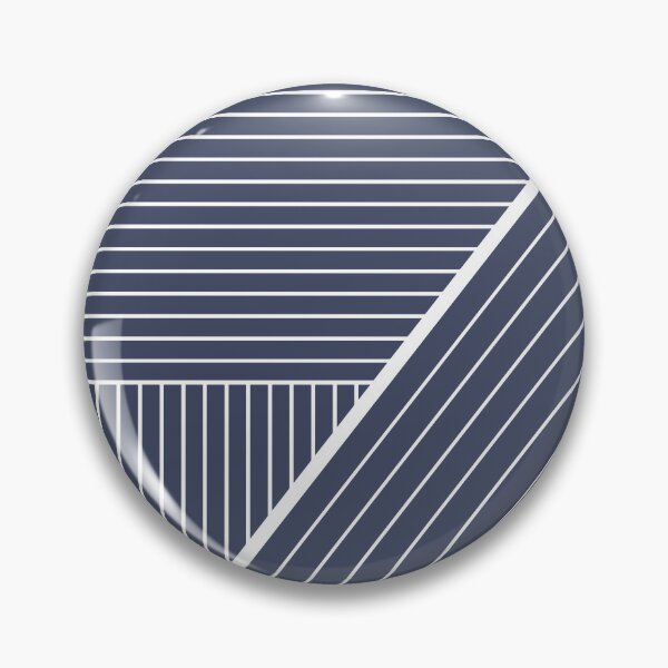 Item preview, Navy Blue Overlap Stripes designed and sold by Sheila Wenzel Ganny.