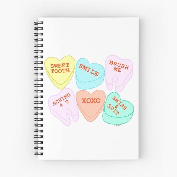 Item preview, Candy hearts but make it dental! designed and sold by colorfullyso.