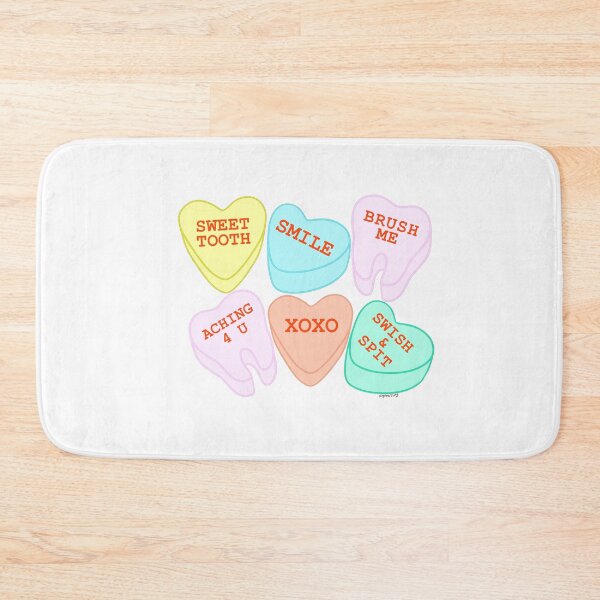 Item preview, Candy hearts but make it dental! designed and sold by colorfullyso.