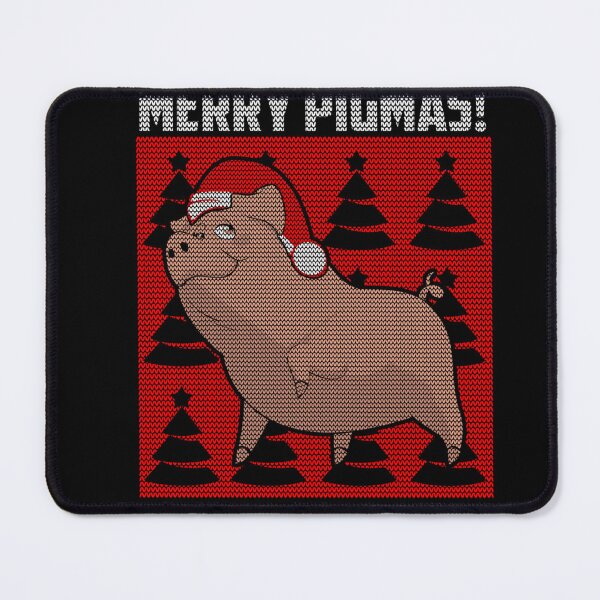 Item preview, Merry Pigmas Pig Farmer Funny Ugly Christmas Sweatshirt Sweatshirt designed and sold by BurauOsborn.
