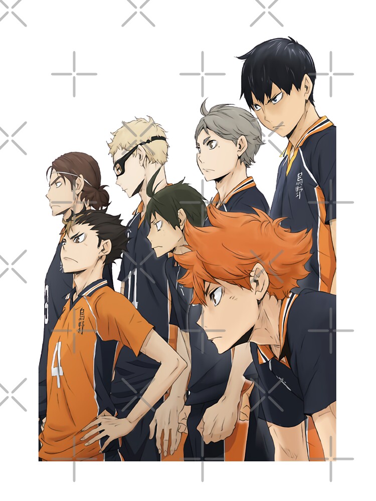 Aesthetic Anime Boy Manga Volleyball Acrylic Canvas Painting 8 