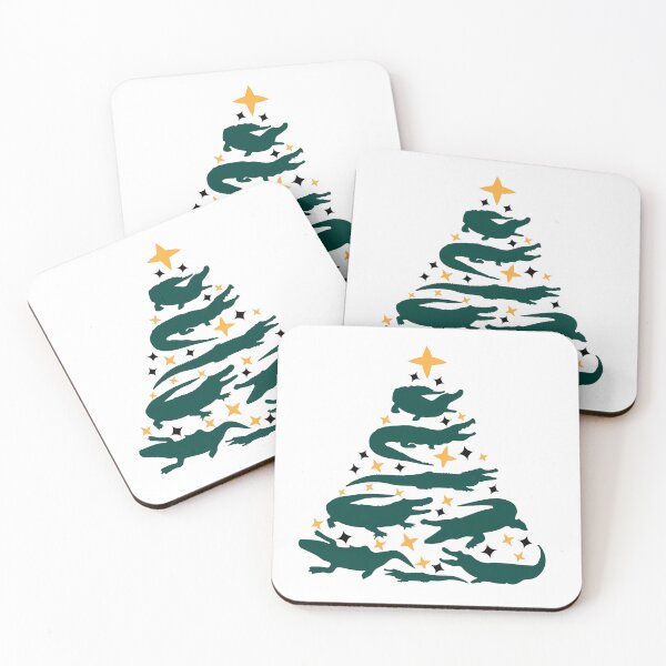 Item preview, Funny Alligator Christmas Tree Gift designed and sold by BronikowskiART.