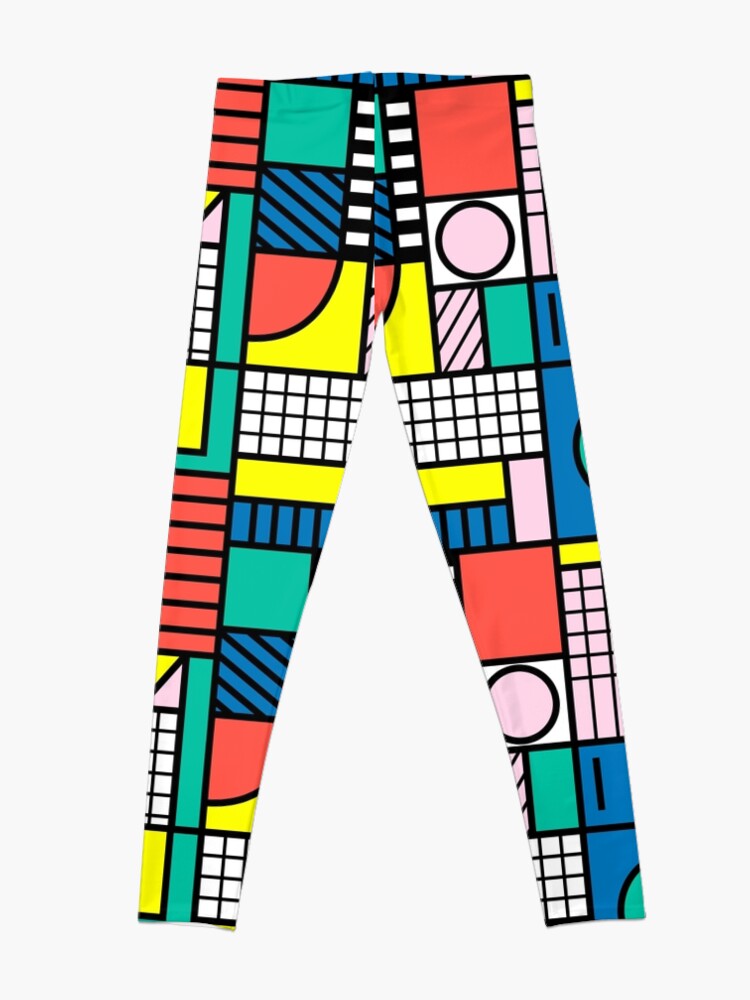 Alternate view of Memphis Color Block Leggings