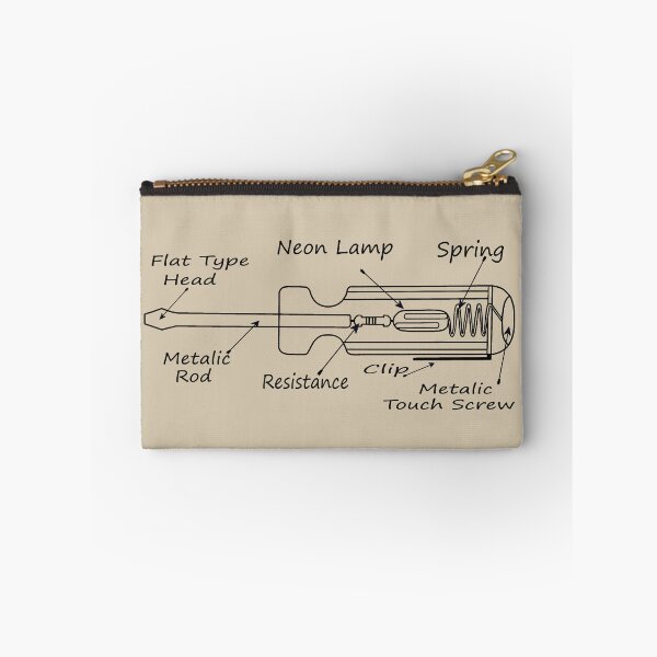 Item preview, Main Parts of Neon Tester, Cool Electricians designed and sold by Tamarage.
