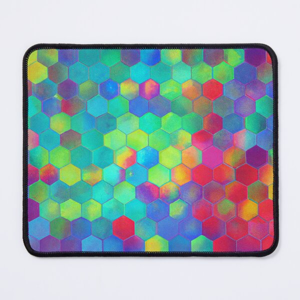 Item preview, Colorful Hexagons designed and sold by Zestpond.