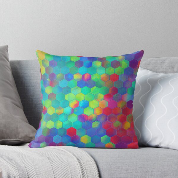 Item preview, Colorful Hexagons designed and sold by Zestpond.