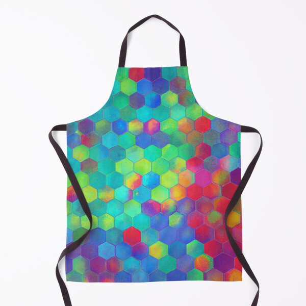 Item preview, Colorful Hexagons designed and sold by Zestpond.