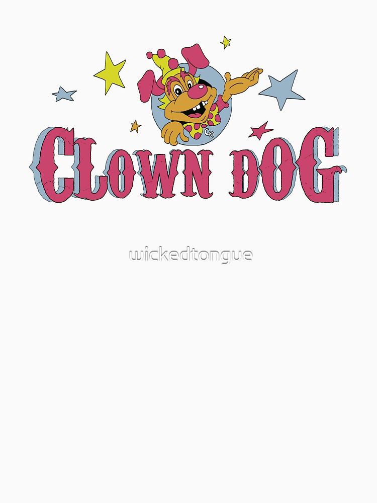 Thumbnail 7 of 7, Essential T-Shirt, Clown Dog designed and sold by wickedtongue.