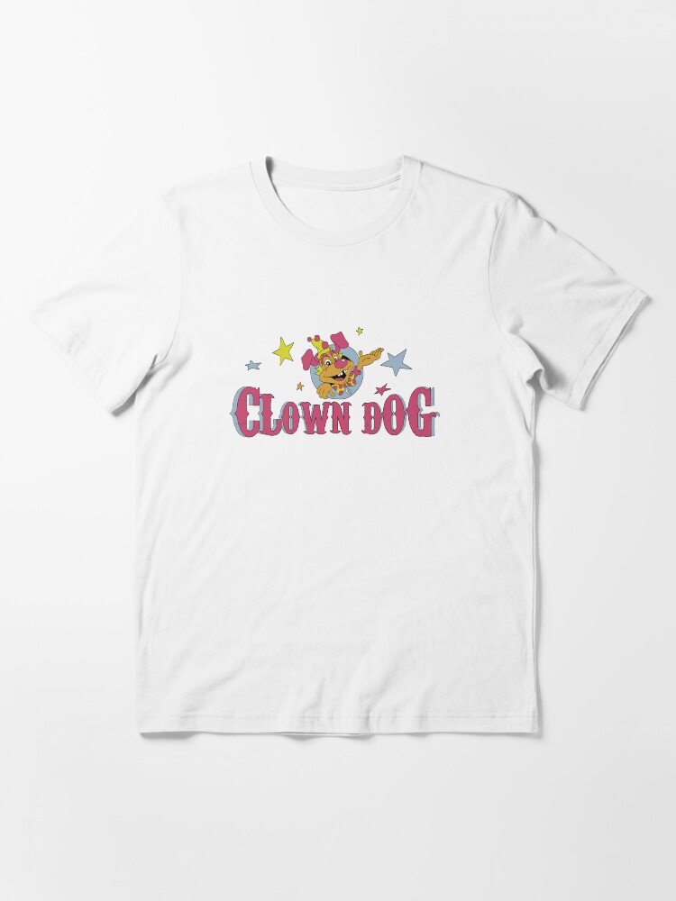Thumbnail 3 of 7, Essential T-Shirt, Clown Dog designed and sold by wickedtongue.