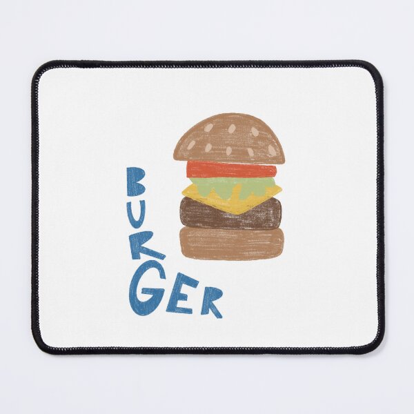 Item preview, Burger Illustration designed and sold by RebeccaRapp.
