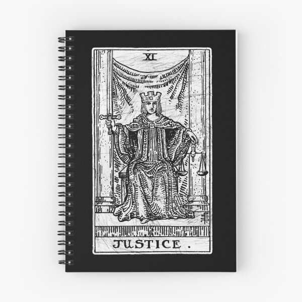 Item preview, Justice Tarot Card - Major Arcana - Fortune Telling - Occult designed and sold by createdezign.