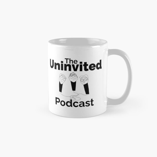 Item preview, Uninvited Podcast designed and sold by Joel Carter Ramadge.