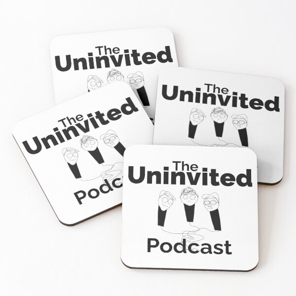 Item preview, Uninvited Podcast designed and sold by Joel Carter Ramadge.