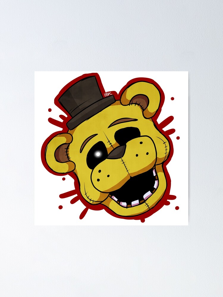 fnaf golden freddy head