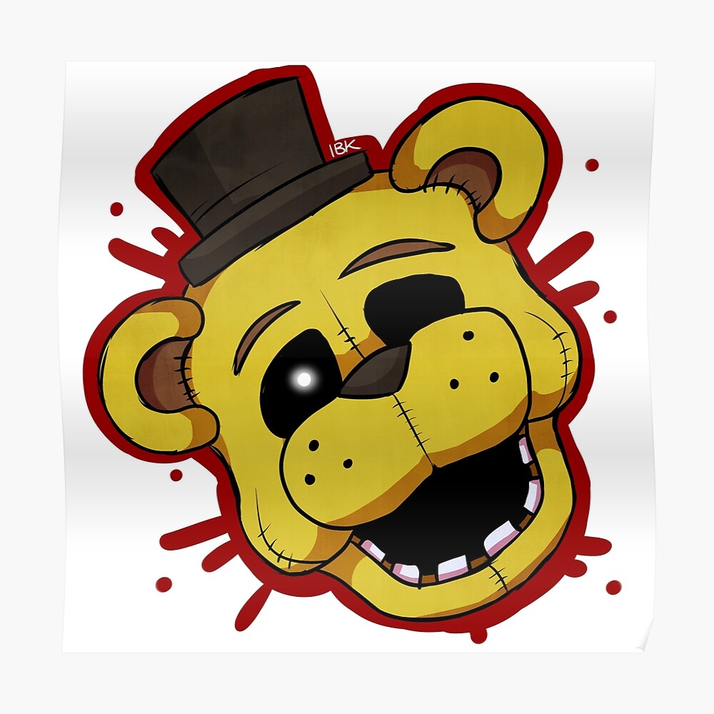 Eyelessmewtwo's Image Golden Freddy Fnaf Head 1024x1289 PNG, 51% OFF