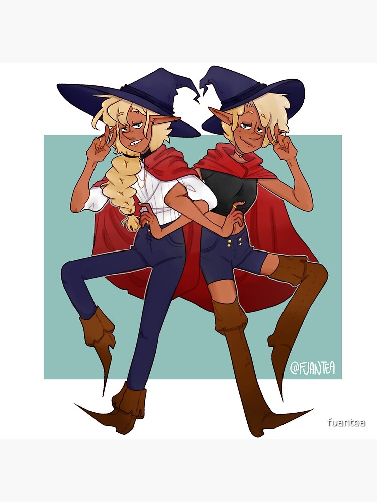 Taako And Lup The Adventure Zone Greeting Card By Fuantea Redbubble