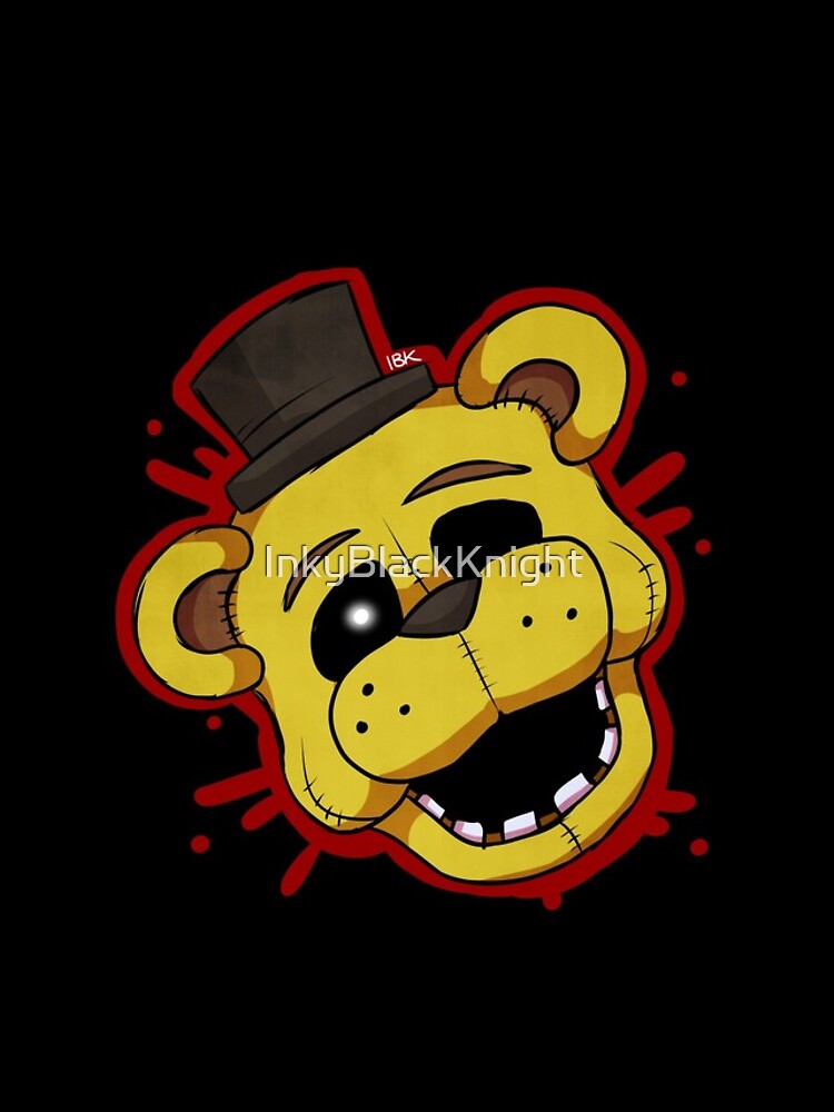 FNaF 1 Golden Freddy Head, Five Nights at Freddy's iPhone Case by  akushibluepaws