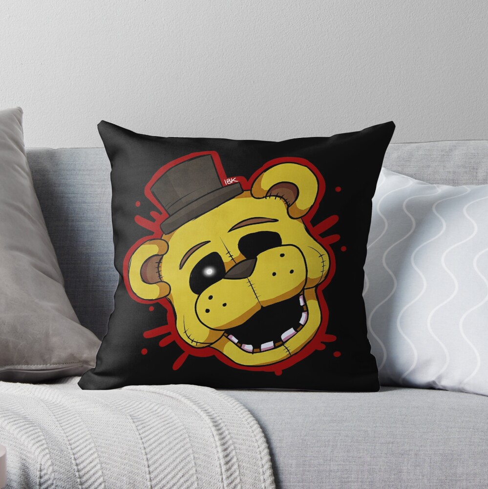 Game Five Nights At Freddy's Pillow Golden Freddy Fazbear FNAF Plush Toy  New