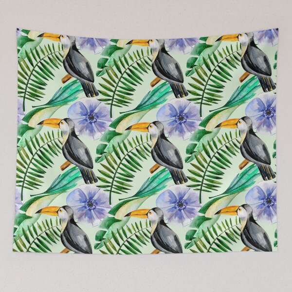 Item preview, Summerly Tropical Pattern 8 designed and sold by stylebytara.