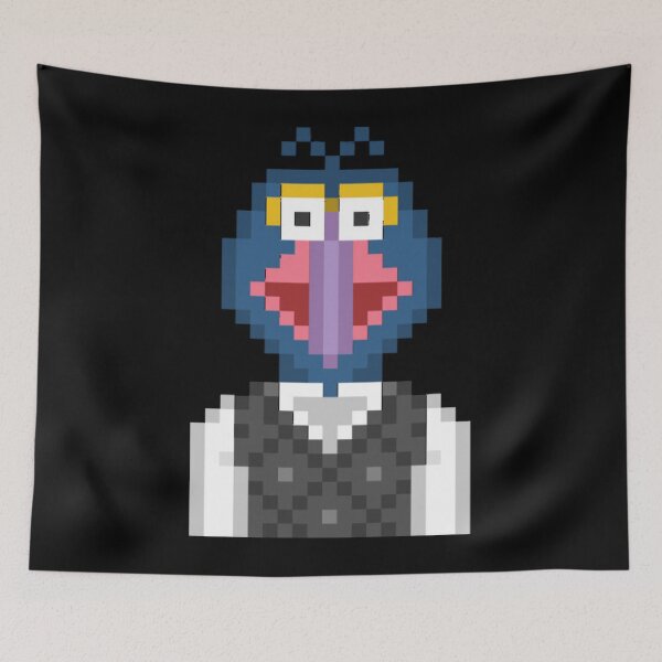 Item preview, Gonzo The Muppets Pixel Character  designed and sold by HarinWijenayake.
