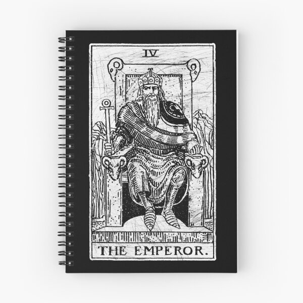 Item preview, The Emperor Tarot Card - Major Arcana - fortune telling - occult designed and sold by createdezign.