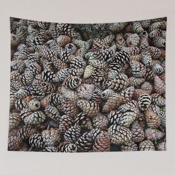 Item preview, Fir Cones Waiting for Christmas designed and sold by AnnDixon.