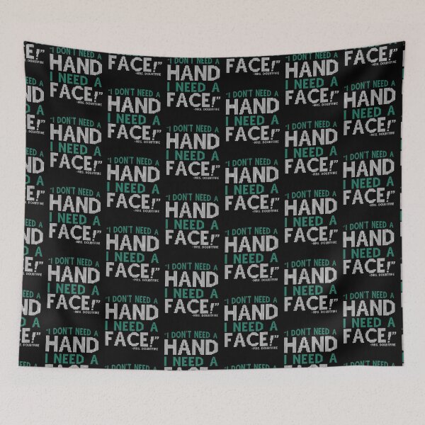 Item preview, I don't need a HAND I need a FACE! -Mrs. Doubtfire designed and sold by Sticker Up.