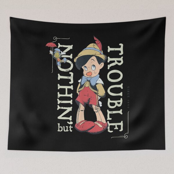 Item preview, Pinocchio Nothin but Trouble Since 1940  designed and sold by CarolRogan.