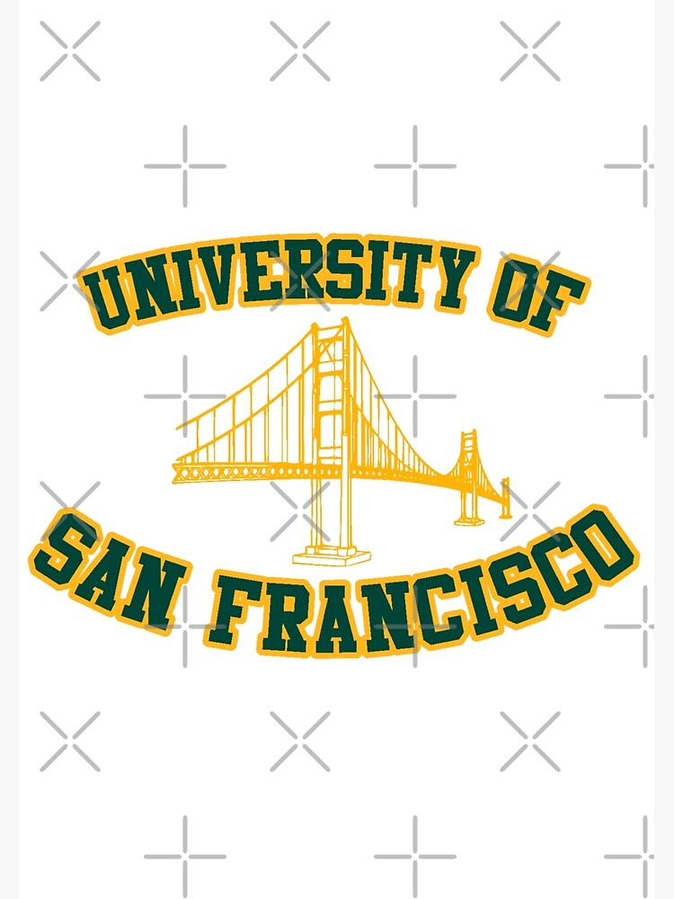 "University of San Francisco logo" Poster for Sale by TheArtExplorer