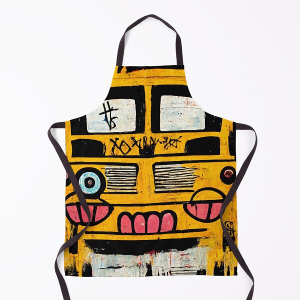 Item preview, Happy happy graffiti school bus designed and sold by PinkandSalty.