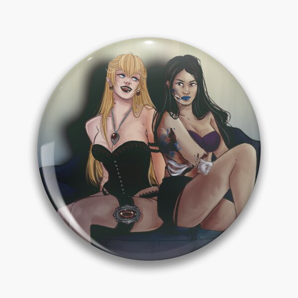 Item preview, Vampire and zombie - pinup designed and sold by Greylethallin.